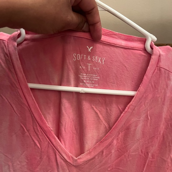 American Eagle soft and sexy tee sz small - Picture 2 of 2